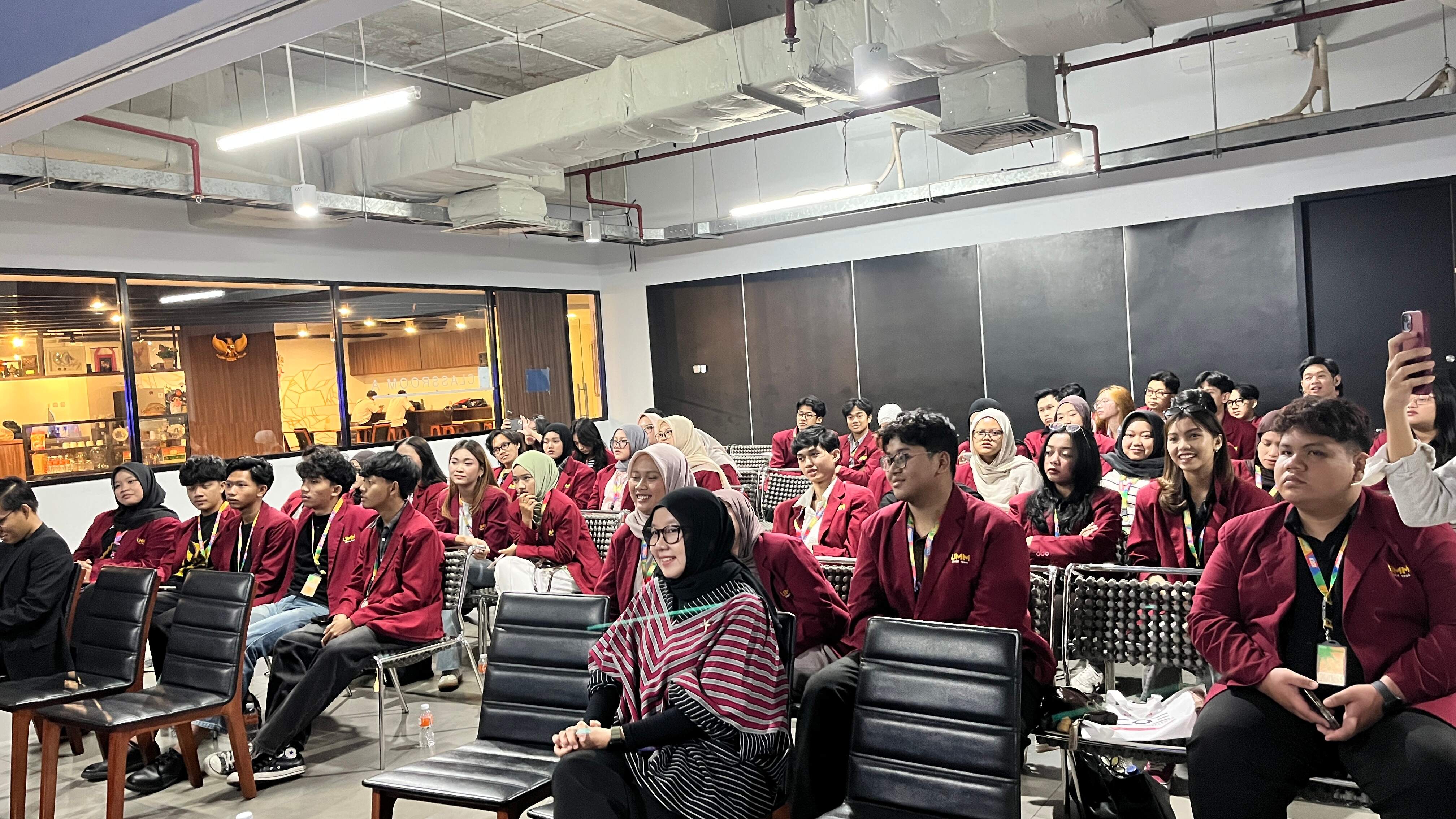 Kunjungan Mahasiswa Ilmu Komunikasi Universitas Muhammadiyah Malang ke JCH