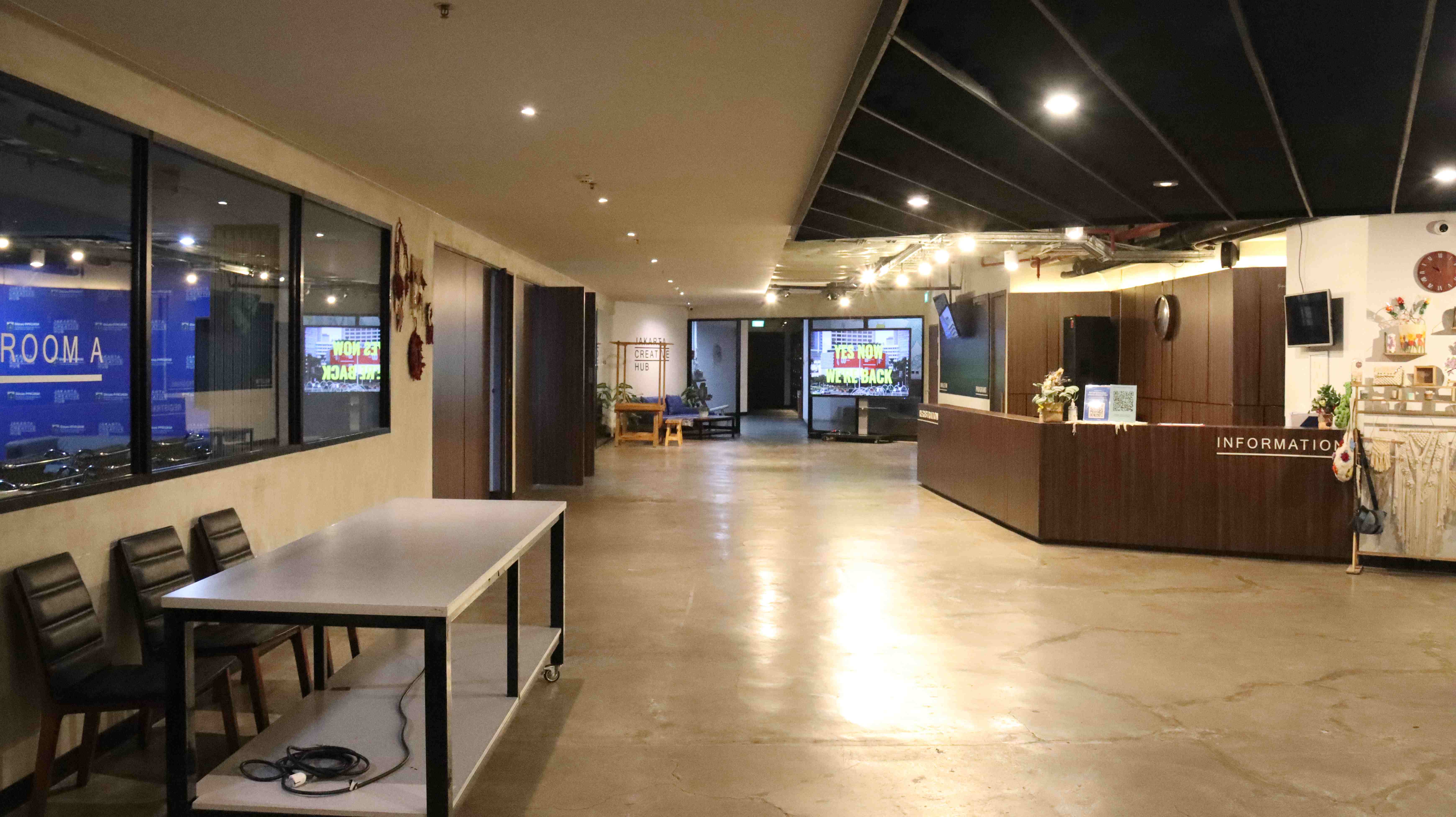 Jakarta Creative Hub Hallway